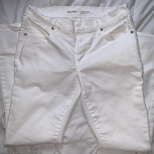Old navy white jeans women’s